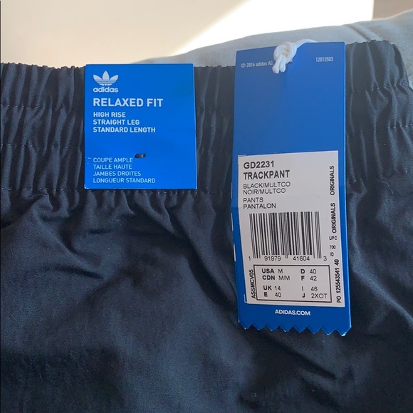 Black Adidas Track Pants!! - Picture 2 of 4